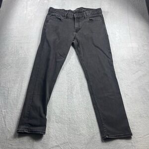 Banana Republic Traveler Jean 34x28* Slim Fit Mens Denim Pants Black